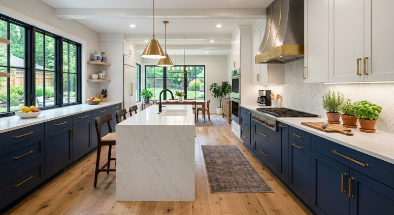 Galley Kitchen Remodeling in Carmel, IN